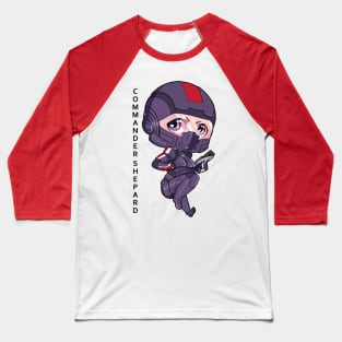 Commander Shepard Soldier Baseball T-Shirt